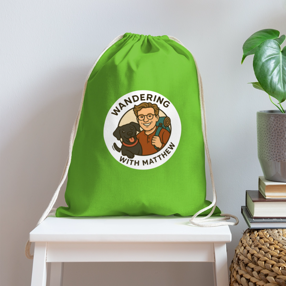 WWM - Bag Cotton Drawstring - clover