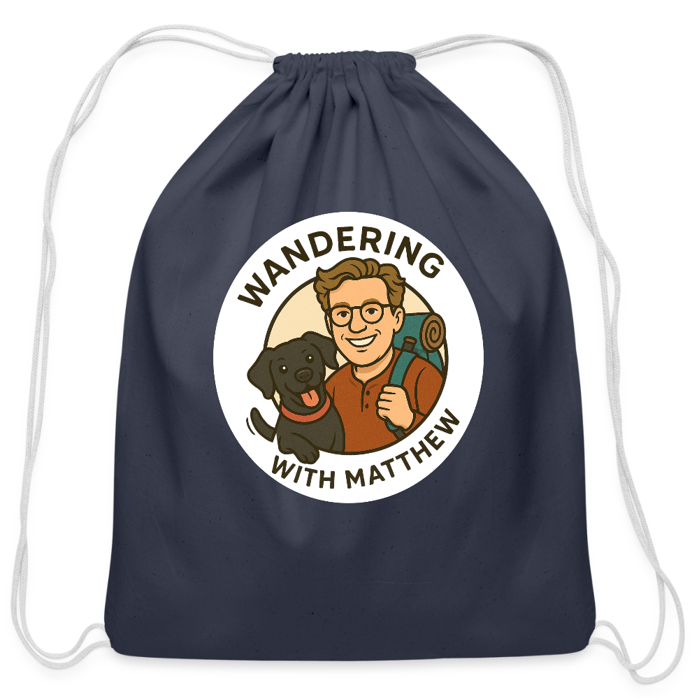 WWM - Bag Cotton Drawstring - navy