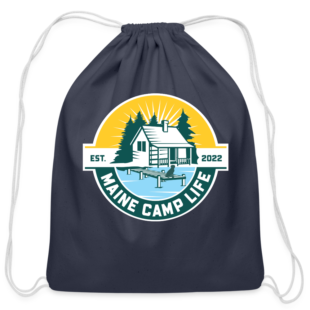 MCL - Bag Cotton Drawstring - navy