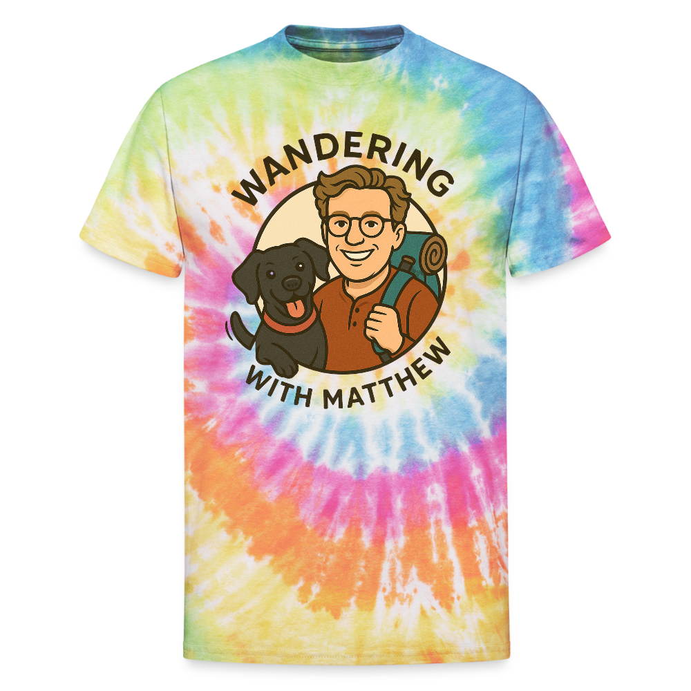 WWM - Unisex Tie Dye T-Shirt - rainbow