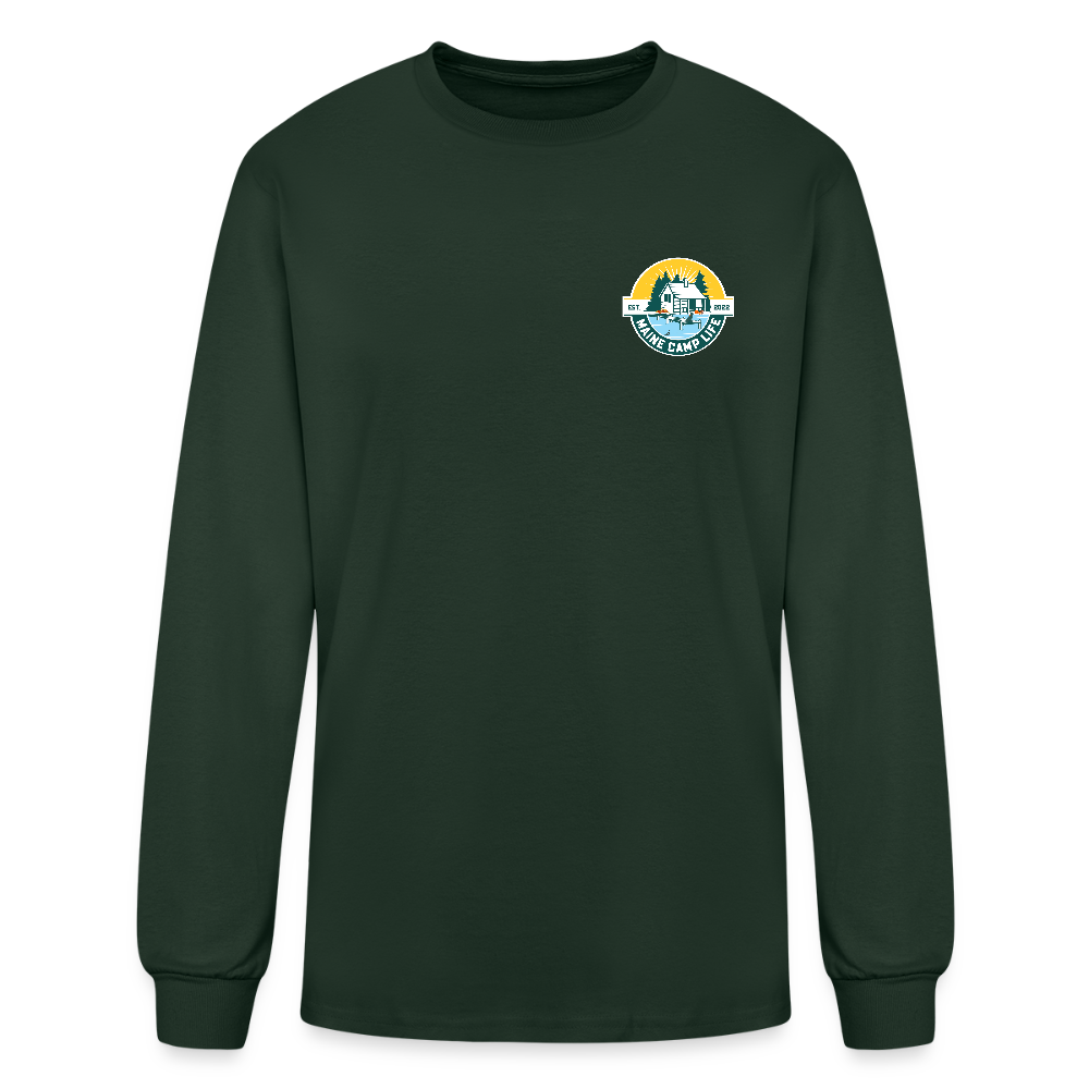 2025 Fall - MCL - T-Shirt Long Sleeve Gildan Ultra Cotton Adult - forest green