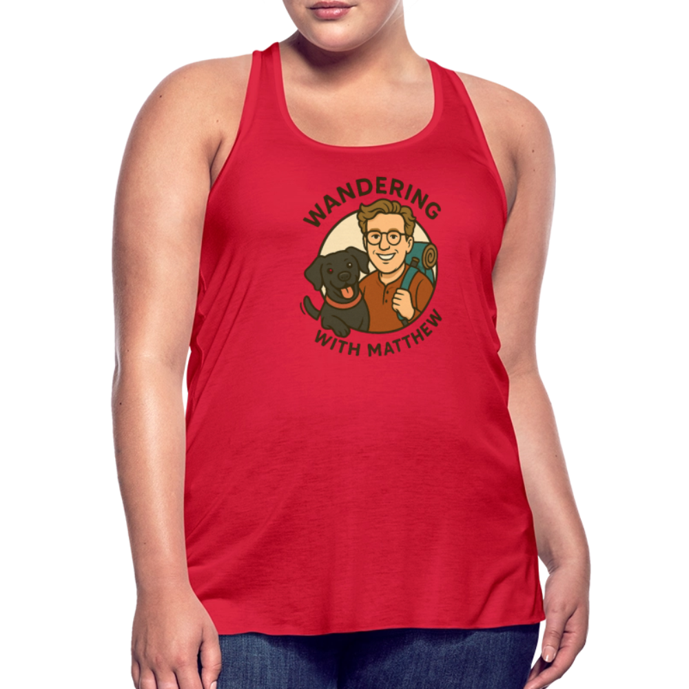 WWM - Women's Flowy Tank Top - red