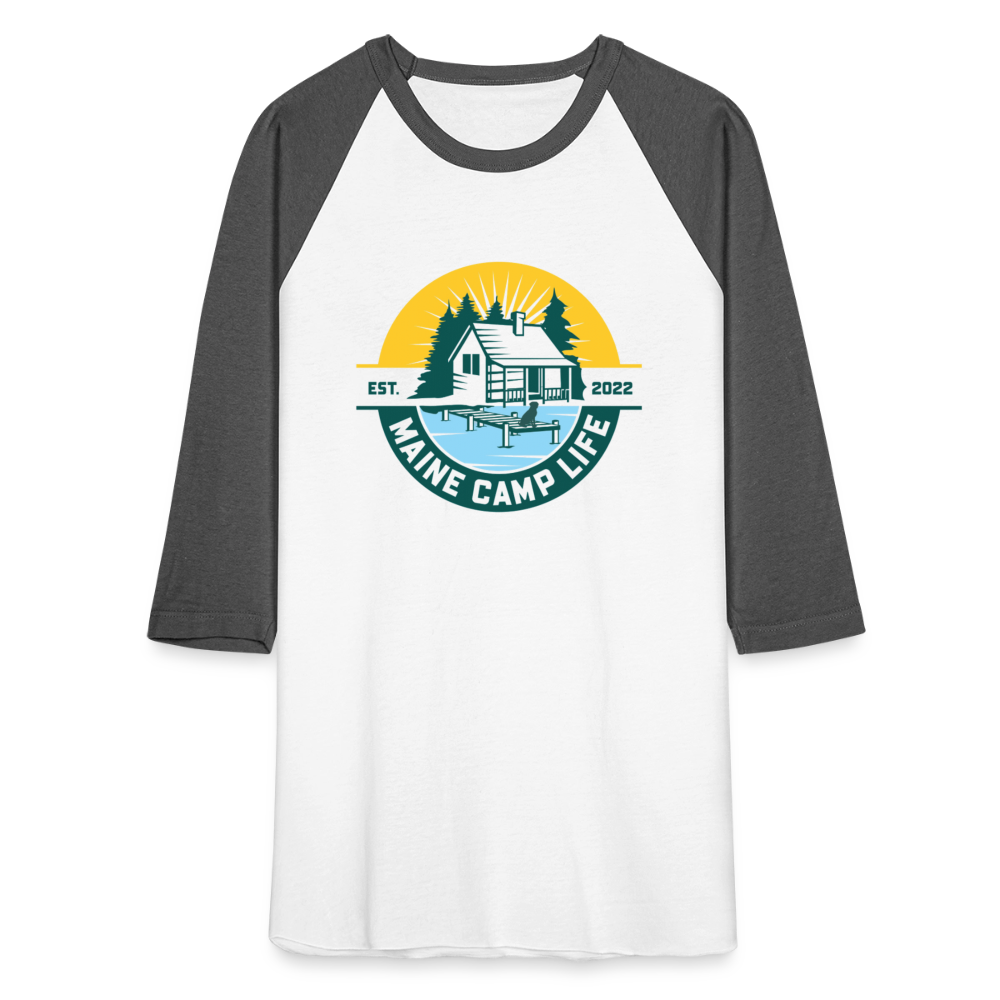 MCL - Baseball T-Shirt - white/charcoal