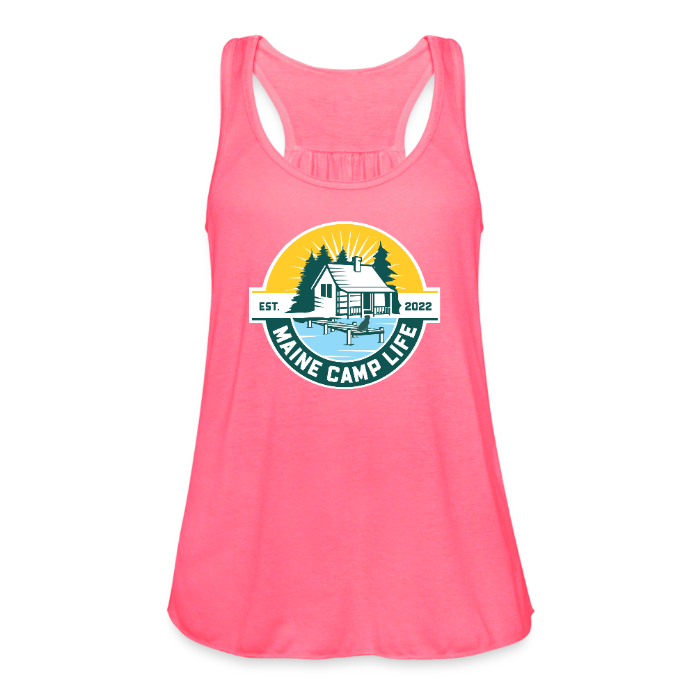 MCL - Women's Flowy Tank Top - neon pink