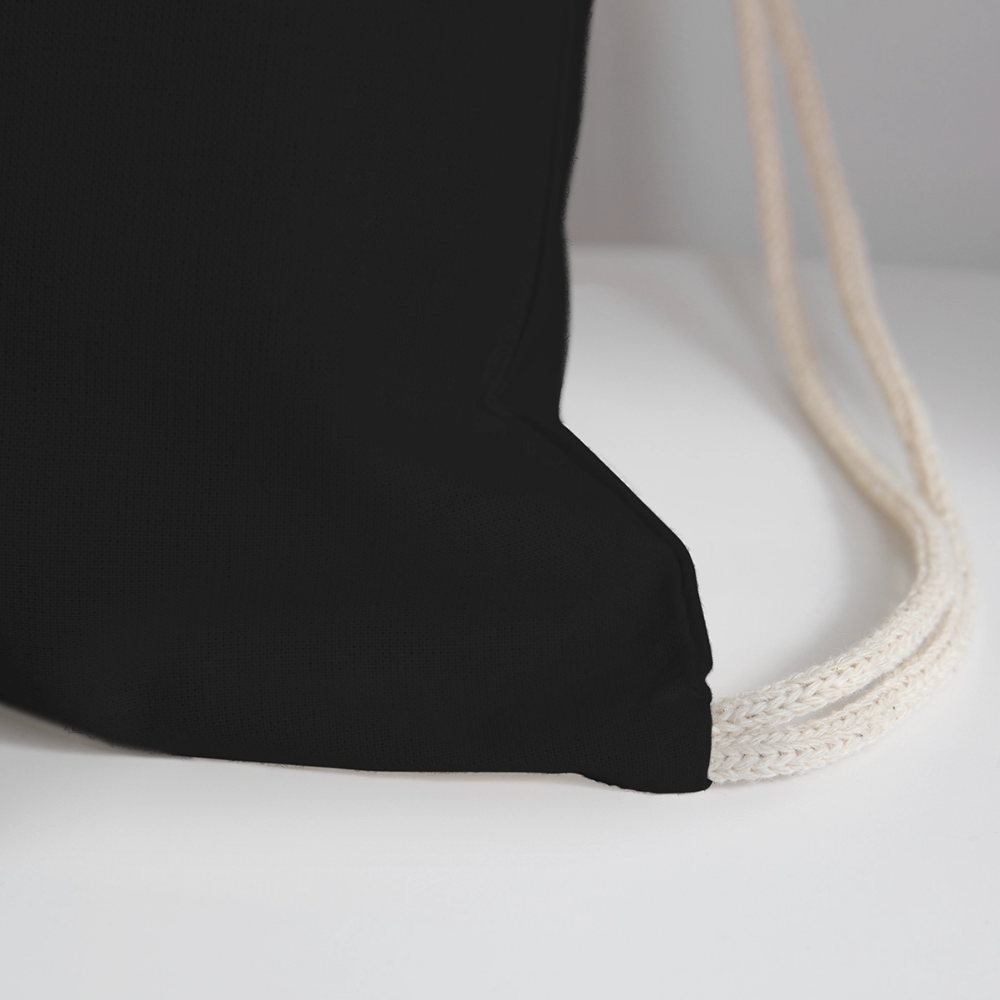 WWM - Bag Cotton Drawstring - black