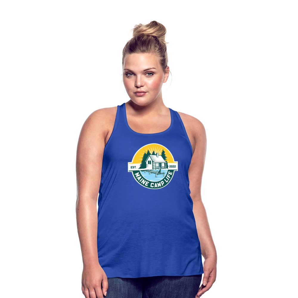 MCL - Women's Flowy Tank Top - royal blue